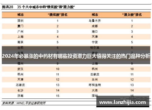 2024年必暴涨的中药材有哪些投资潜力巨大值得关注的热门品种分析